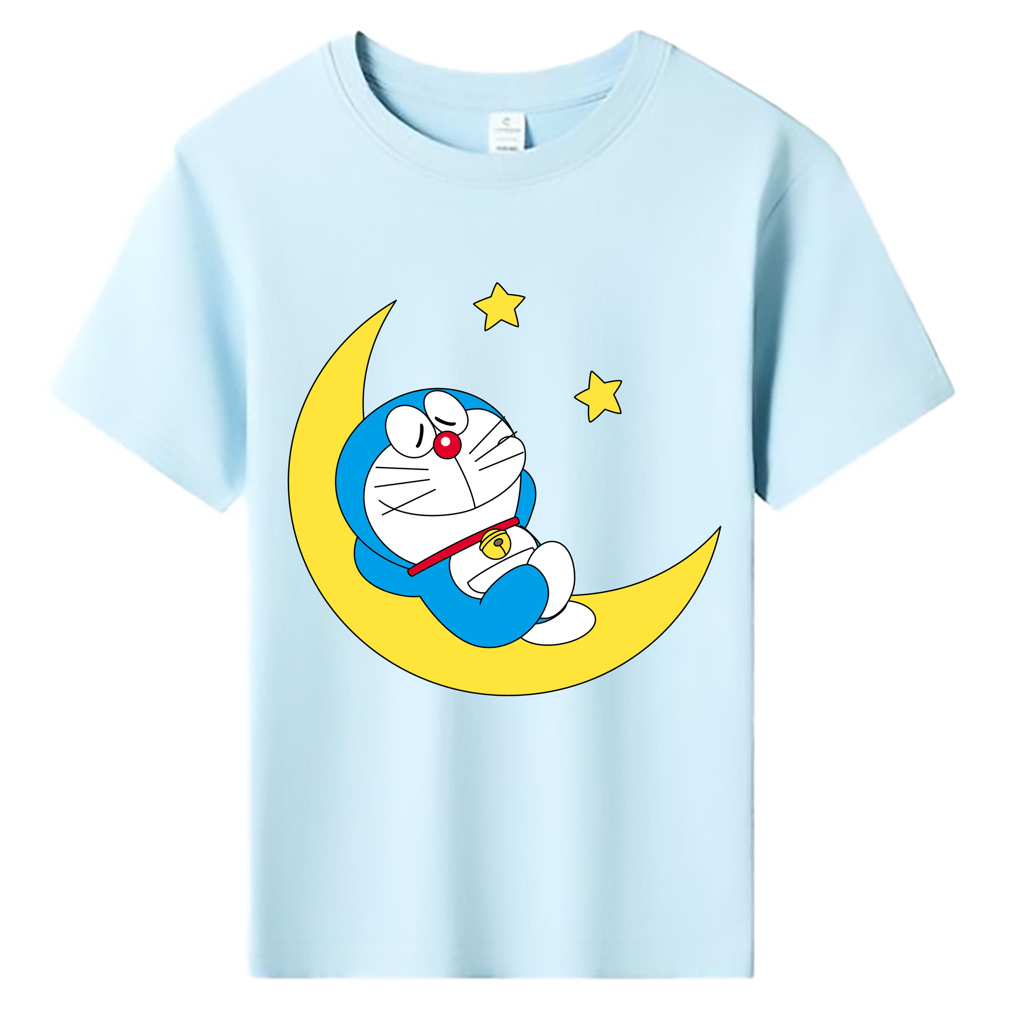 （画像用） ドラえもん Doraemon 綿100％キッズTシャツ（フロントプリント）